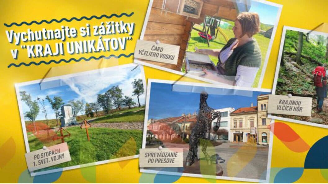 Podpora turizmu v Prešovskom kraji, turistov lákajú na nové unikátne zážitky